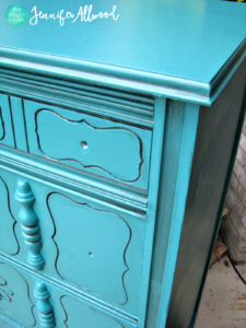 Teal vs Turquoise Painted Furniture Jennifer Allwood