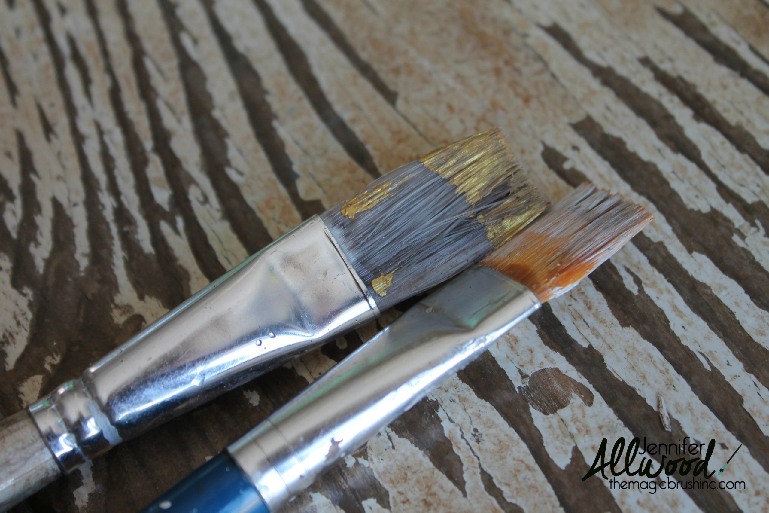 How to clean paint brushes with dried paint