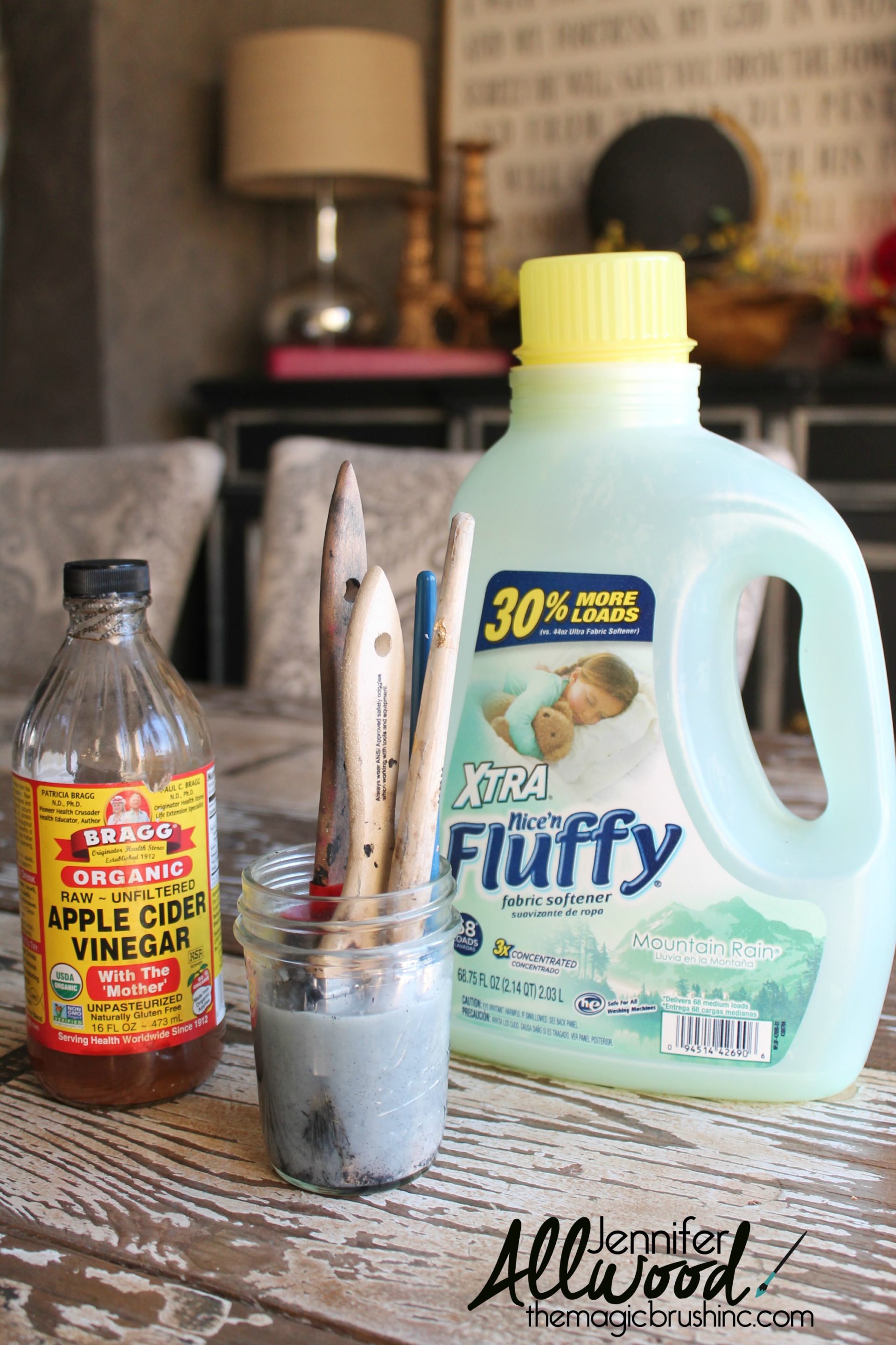 How to Clean and Soften Dried Paint Brushes - Savvy Apron