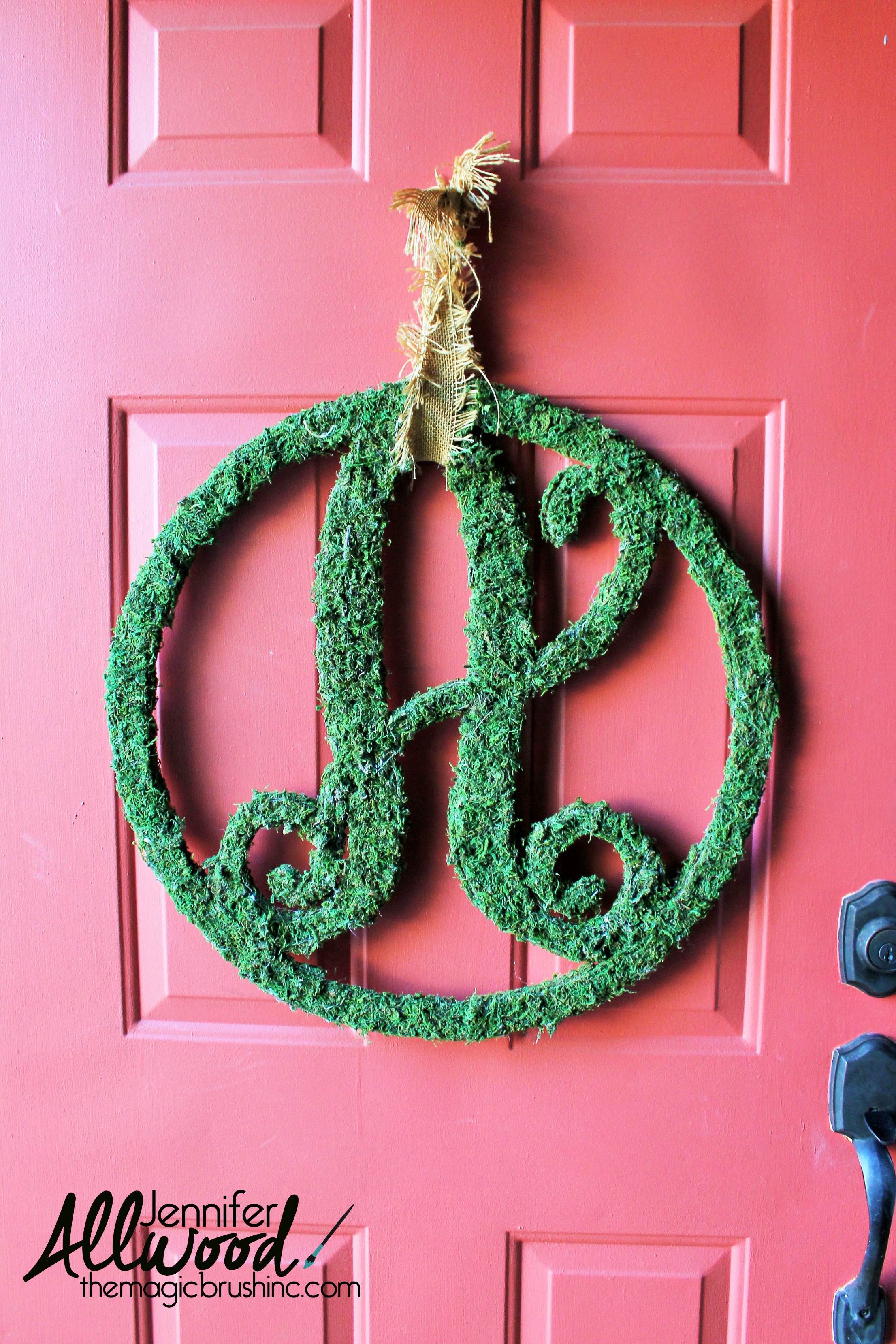 moss covered monogram