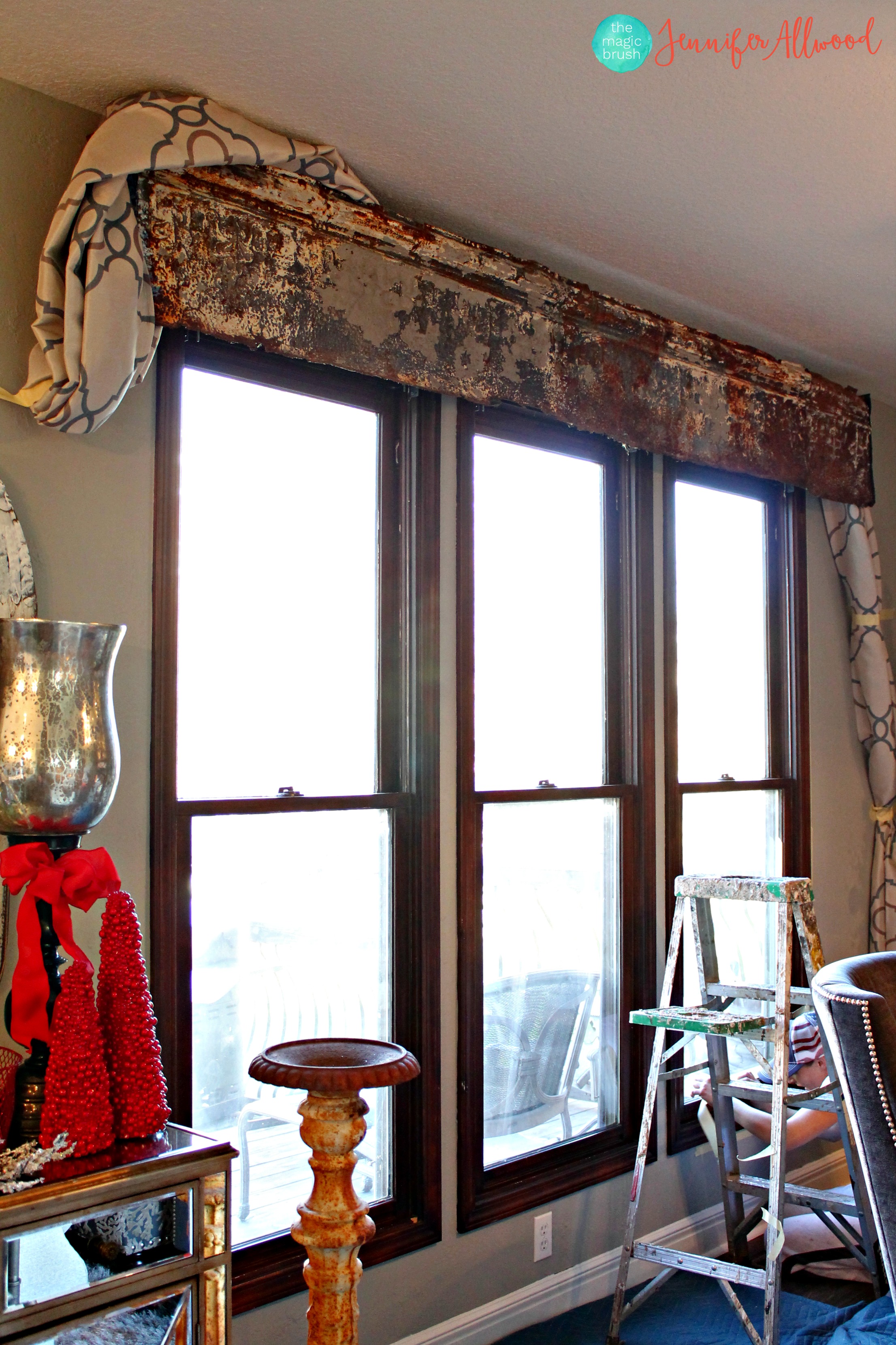 Painting Blinds from Bamboo to White Magic Brush