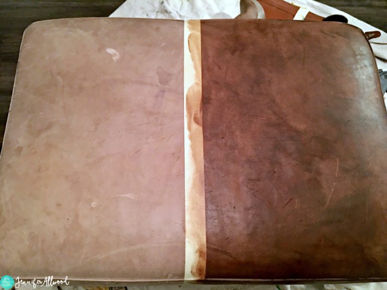 prepare leather for painting