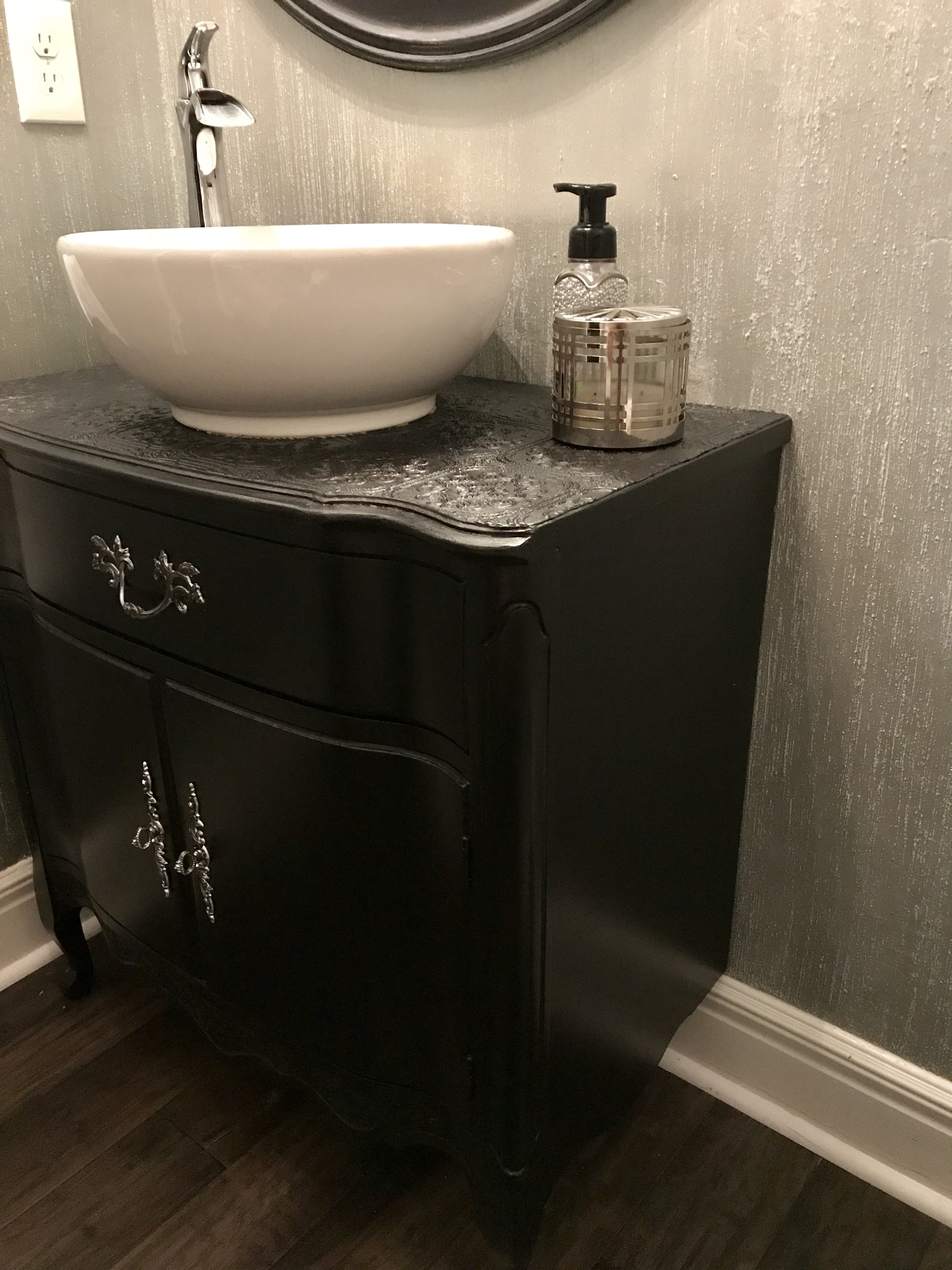 Converted Dresser Bathroom Vanity Cabinet Jennifer Allwood Home