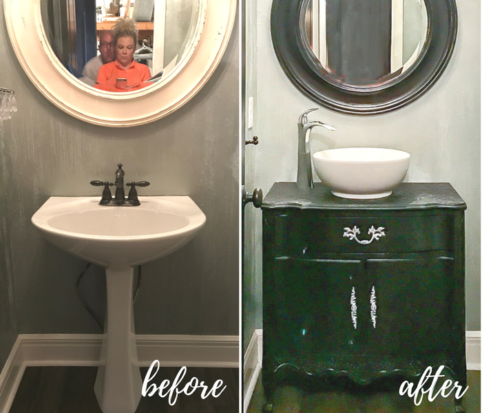 Dresser Bathroom Vanity | Jennifer Allwood