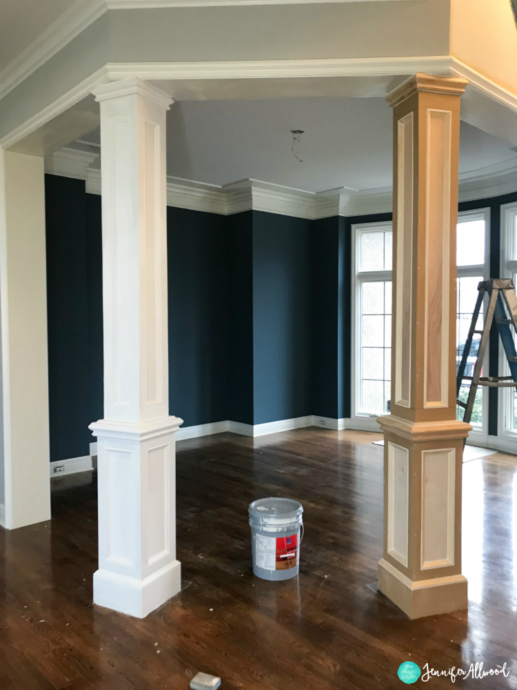 Faux Columns Interior - Jennifer Allwood The Magic Brush