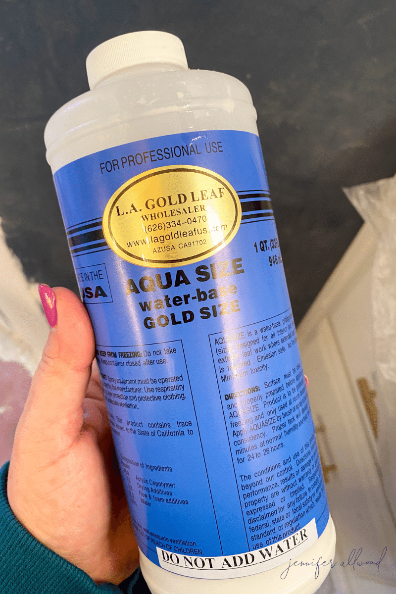 How to Gold Leaf a Ceiling The Magic Brush Inc.