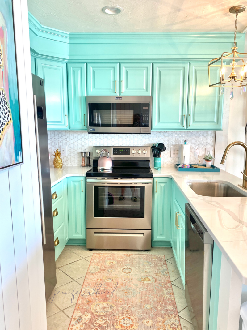 Going Big On The Beach House Kitchen Cabinets - Jennifer Allwood Home