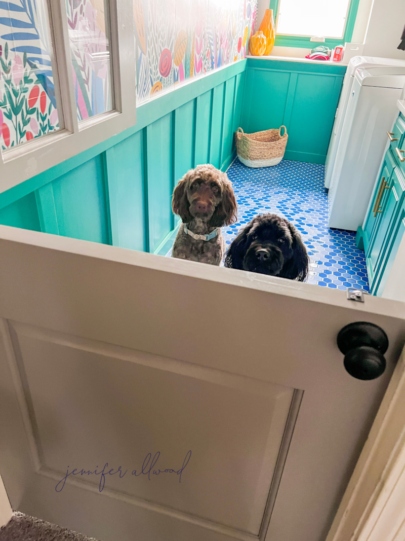 Adding A Modern Dutch Door To The Laundry Room Jennifer Allwood Home